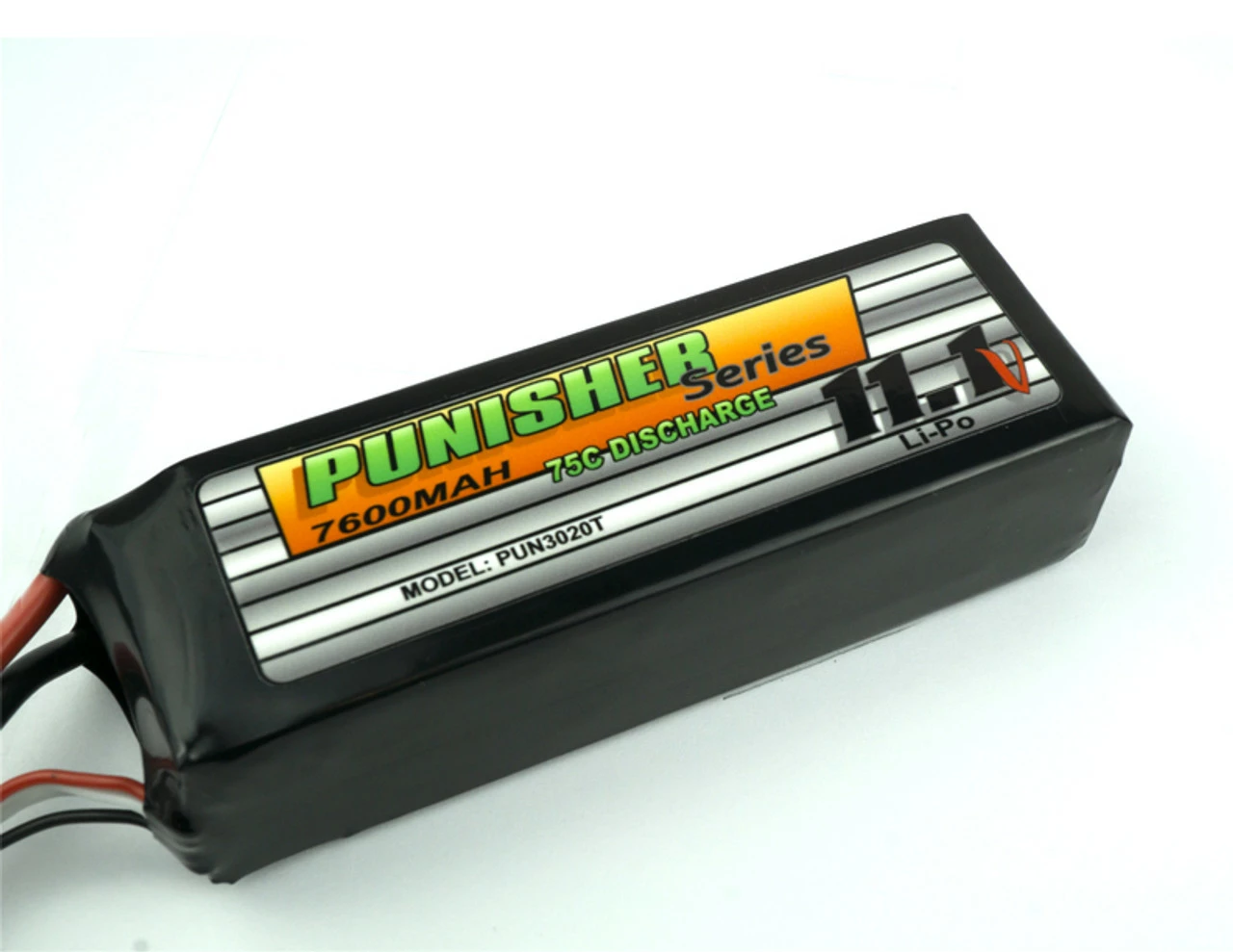 "Punisher Series" 7600/75C 3cell Soft Case Lipo (Traxxas) 3 "Punisher Series" 7600/75C 3cell Soft Case Lipo (Traxxas)