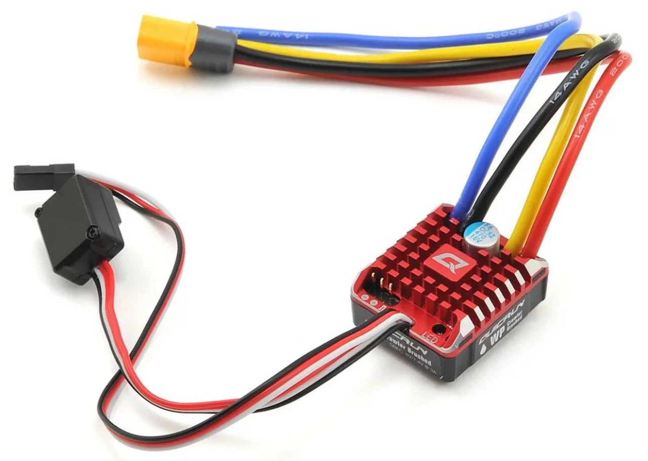 Hobbywing QUICRUN WP1080 Waterproof Rock Crawler Brushed ESC, (2-3S) 30112750 3 Hobbywing QUICRUN WP1080 Waterproof Rock Crawler Brushed ESC, (2-3S) 30112750