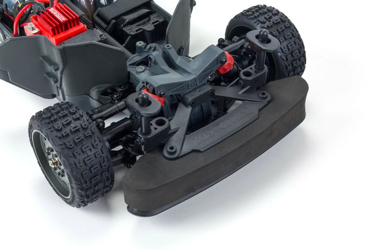 Arrma Infraction 4x4 Mega 1/8 Street Bash Resto Mod Truck RTR, Red/Blue 20 Arrma Infraction 4x4 Mega 1/8 Street Bash Resto Mod Truck RTR, Red/Blue - Image 18