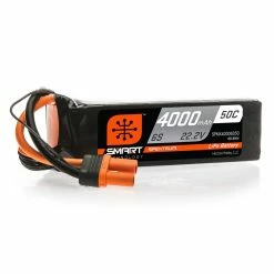Spektrum 6S 50C Smart LiPo Battery Pack W/IC5 Connector 22.2V/4000mAh