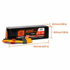Spektrum 4000mAh 6S 22.2V Smart Battery G2 50C IC5 5 Spektrum 4000mAh 6S 22.2V Smart Battery G2 50C IC5 -RC Cars & Trucks Sales SPMX46S50 A1 AVVXAXLQ 56015.1616083050