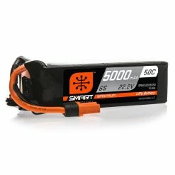 Spektrum 6S 50C Smart LiPo Battery Pack W/IC5 Connector 22.2V/5000mAh