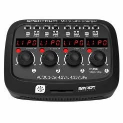 Spektrum S44 AC/DC 1S LiPo Smart Charger