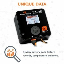 Spektrum Smart S1100 AC Charger 100W -RC Cars & Trucks Sales SPMXC1080 7 48711.1595261584