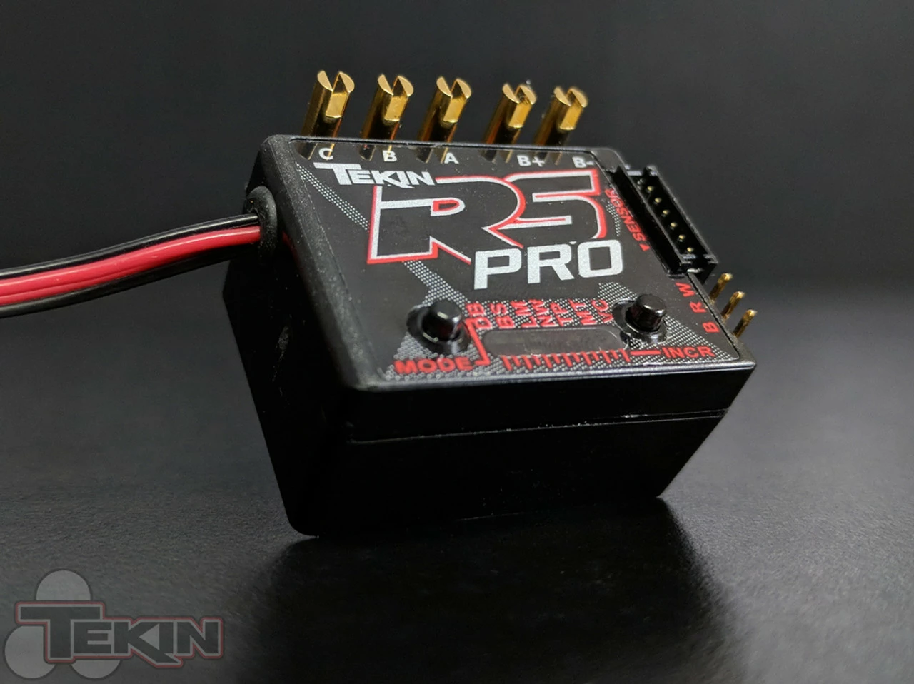 Tekin RS Pro 1160 Black Edition BL Sensored/Sensorless Brushless ESC 3 Tekin RS Pro 1160 Black Edition BL Sensored/Sensorless Brushless ESC