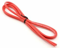 Tekin 3012 12awg Silicon Power Wire (Red) (3')
