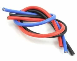 TQ Wire 10 Gauge Wire Kit 1' Black, Red, And Blue TQ1103