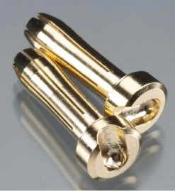 TQ WIRE TQ 4mm Gold Heavy Duty High Power Bullet Connectors 18mm TQ2505