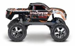Traxxas Stampede 1/10 RTR Monster Truck W/XL-5 ESC, TQ 2.4GHz Radio, Battery & DC Charger (Orange Edition) -RC Cars & Trucks Sales TRA36054 1 ORNG 3 88418.1565987576