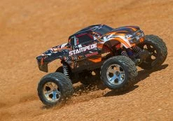 Traxxas Stampede 1/10 RTR Monster Truck W/XL-5 ESC, TQ 2.4GHz Radio, Battery & DC Charger (Orange Edition) -RC Cars & Trucks Sales TRA36054 1 ORNG 8 76731.1565987432