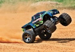 Traxxas Stampede VXL Brushless 1/10 RTR 2WD Monster Truck W/TQi 2.4GHz Radio & TSM (Green) -RC Cars & Trucks Sales TRA36076 4 GRN 2 31798.1559750180