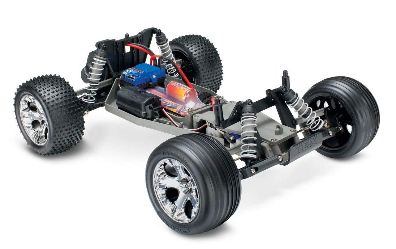 Traxxas Rustler 1/10 RTR Stadium Truck W/XL-5 ESC, TQ 2.4GHz Radio, Battery & DC Charger (Orange) 6 Traxxas Rustler 1/10 RTR Stadium Truck W/XL-5 ESC, TQ 2.4GHz Radio, Battery & DC Charger (Orange) - Image 4
