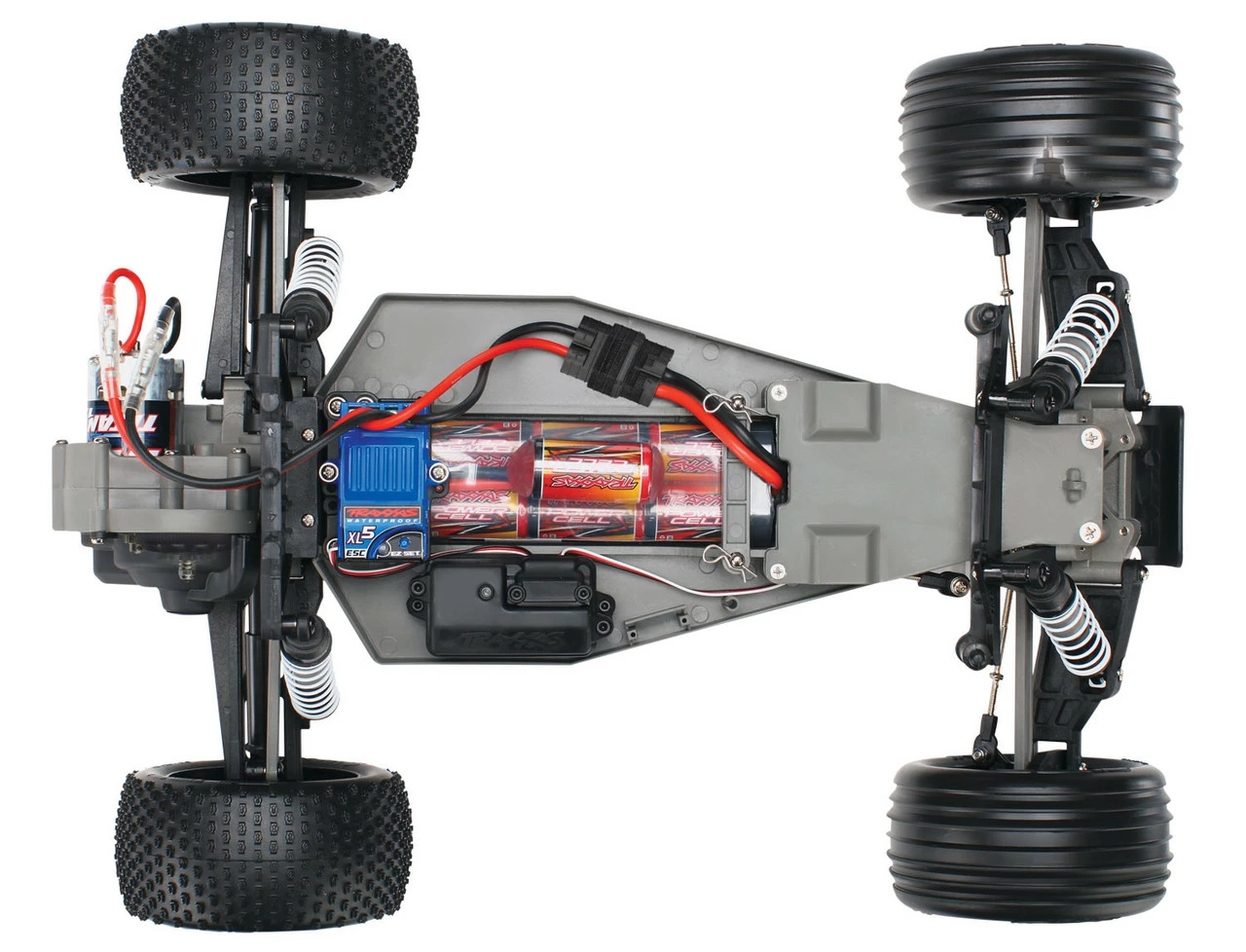 Traxxas Rustler 1/10 RTR Stadium Truck W/XL-5 ESC, TQ 2.4GHz Radio, Battery & DC Charger (Orange) 7 Traxxas Rustler 1/10 RTR Stadium Truck W/XL-5 ESC, TQ 2.4GHz Radio, Battery & DC Charger (Orange) - Image 5