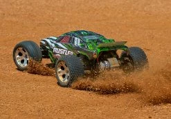 Traxxas Rustler 1/10 RTR 2WD Electric Stadium Truck W/XL-5 ESC & TQ 2.4GHz Radio (Green) 15 Traxxas Rustler 1/10 RTR 2WD Electric Stadium Truck W/XL-5 ESC & TQ 2.4GHz Radio (Green) -RC Cars & Trucks Sales TRA37054 4 GRN 4 83638.1573761930