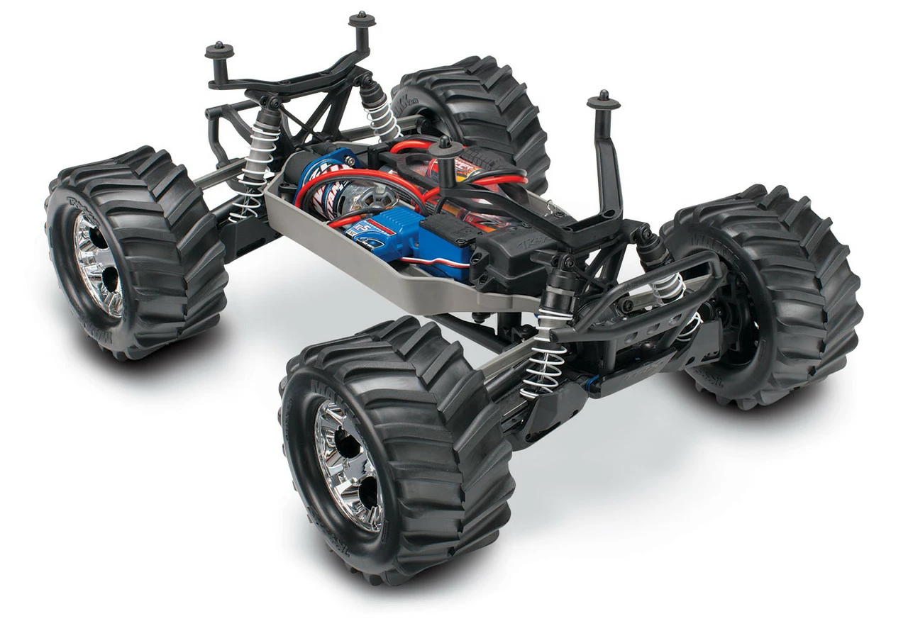 Traxxas Stampede 4X4 LCG 1/10 RTR Monster Truck W/XL-5 ESC, TQ 2.4GHz, Battery & Charger (Silver) 7 Traxxas Stampede 4X4 LCG 1/10 RTR Monster Truck W/XL-5 ESC, TQ 2.4GHz, Battery & Charger (Silver) - Image 5