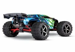 Traxxas E-Revo 1/16 4WD Brushed RTR Truck (Green) W/2.4GHz Radio, Battery And DC Charger -RC Cars & Trucks Sales TRA71054 1 GRN 8 25606.1574449255