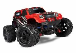 Traxxas LaTrax Teton 1/18 4WD RTR Monster Truck W/ 2.4GHz Radio, Battery And AC Charger Red -RC Cars & Trucks Sales TRA76054 5 RED 2 43583.1579977769