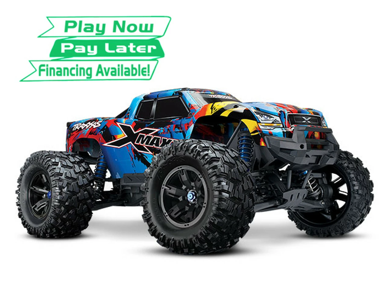 Traxxas X-Maxx 8S 4WD Brushless RTR Monster Truck W/ 2.4GHz TQi Radio And TSM (Rock N Roll) 3 Traxxas X-Maxx 8S 4WD Brushless RTR Monster Truck W/ 2.4GHz TQi Radio And TSM (Rock N Roll)
