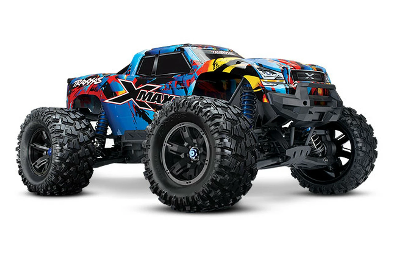 Traxxas X-Maxx 8S 4WD Brushless RTR Monster Truck W/ 2.4GHz TQi Radio And TSM (Rock N Roll) 4 Traxxas X-Maxx 8S 4WD Brushless RTR Monster Truck W/ 2.4GHz TQi Radio And TSM (Rock N Roll) - Image 2