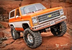 Traxxas TRX-4 1/10 Trail Crawler Truck W/'79 Chevrolet K5 Blazer Body (Orange) -RC Cars & Trucks Sales TRA82076 4 ORNG 4 46049.1553703455