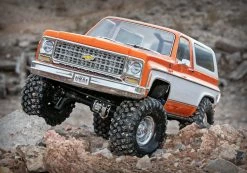 Traxxas TRX-4 1/10 Trail Crawler Truck W/'79 Chevrolet K5 Blazer Body (Orange) -RC Cars & Trucks Sales TRA82076 4 ORNG 6 40898.1553703454