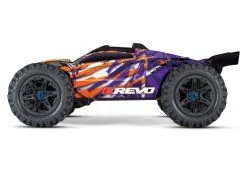 Traxxas E-Revo VXL 2.0 RTR 4WD Electric Monster Truck W/VXL-6s ESC & TQi 2.4GHz Radio (Purple) -RC Cars & Trucks Sales TRA86086 4PRPL 7 71820.1564778558