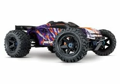 Traxxas E-Revo VXL 2.0 RTR 4WD Electric Monster Truck W/VXL-6s ESC & TQi 2.4GHz Radio (Purple) -RC Cars & Trucks Sales TRA86086 4PRPL 8 83349.1564778563