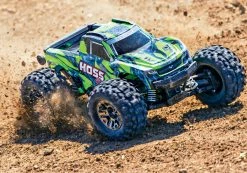 Traxxas Hoss 4X4 VXL 1/10 Scale Monster Truck W/ TQi Traxxas Link Enabled 2.4Ghz Radio System & TSM (Green) -RC Cars & Trucks Sales TRA90076 4 GRN 2 91751.1597181535
