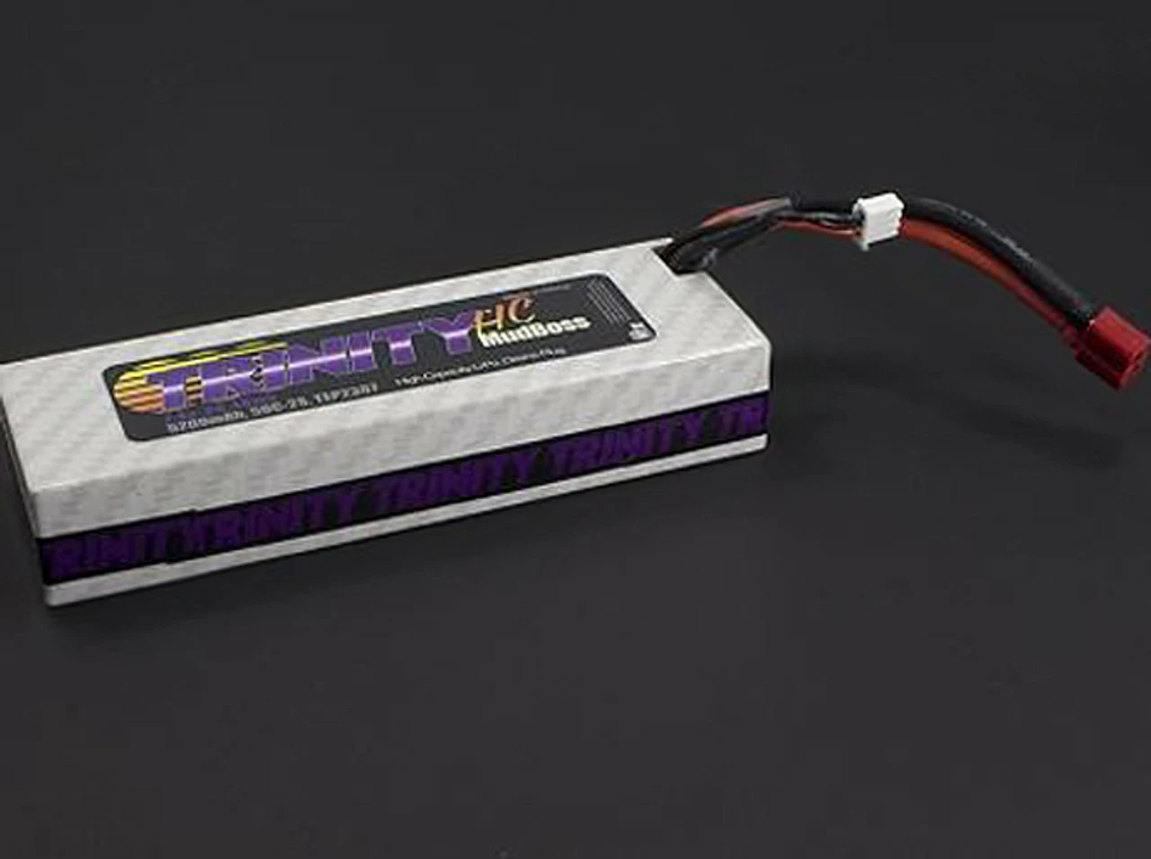 Team Trinity 2s 7.4V 5200mah HC Mudboss Pack With T-Plug (Deans) 3 Team Trinity 2s 7.4V 5200mah HC Mudboss Pack With T-Plug (Deans)
