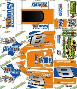 Small Addictions RC Wrap Addicts #9 Bob McCreadie Kinney Drugs MudBoss Wrap