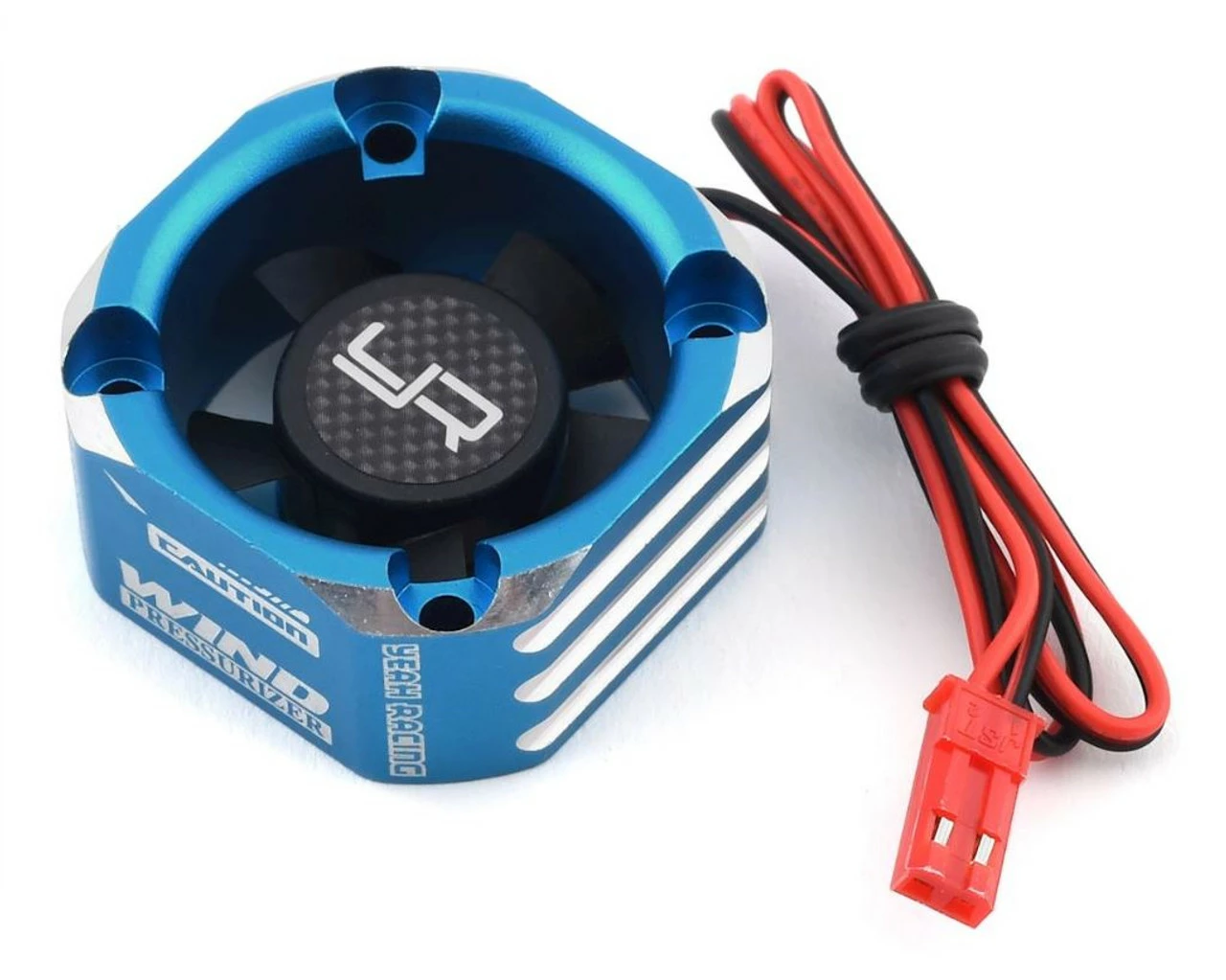 Yeah Racing 30x30mm Aluminum Case Booster Fan (Blue) 3 Yeah Racing 30x30mm Aluminum Case Booster Fan (Blue)