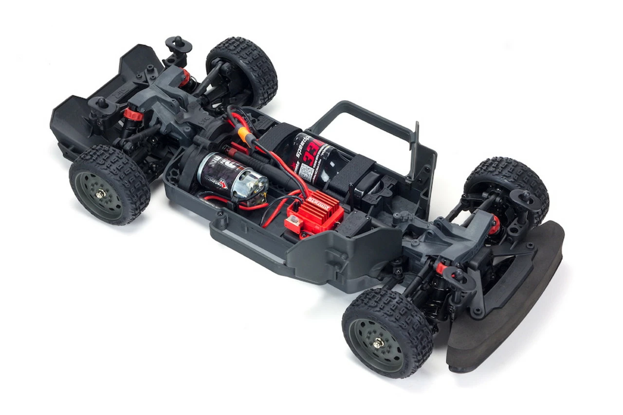 Arrma Infraction 4x4 Mega 1/8 Street Bash Resto Mod Truck RTR, Red/Blue 11 Arrma Infraction 4x4 Mega 1/8 Street Bash Resto Mod Truck RTR, Red/Blue - Image 9