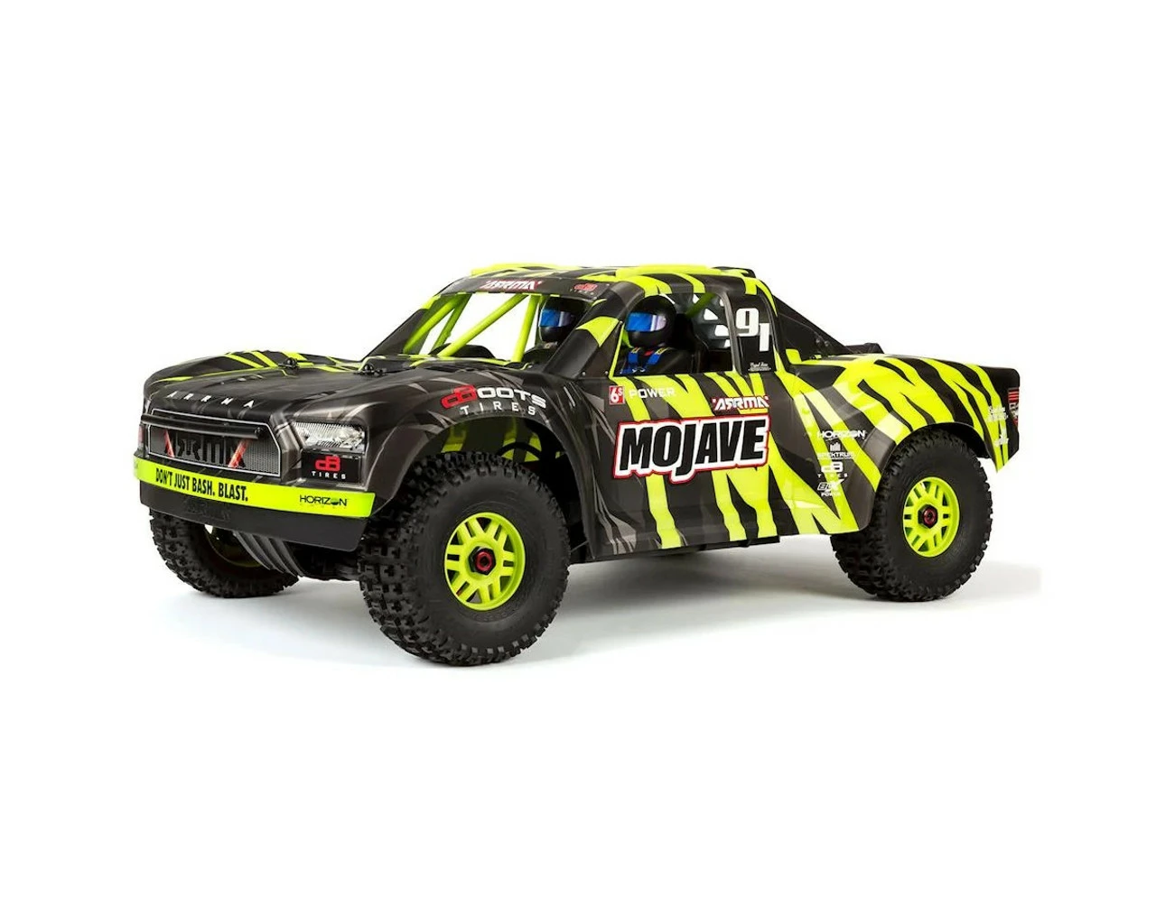 Arrma Mojave 6S BLX Brushless RTR 1/7 4WD RTR Desert Racer (Black/Green) (V2) W/SLT3 2.4GHz Radio 3 Arrma Mojave 6S BLX Brushless RTR 1/7 4WD RTR Desert Racer (Black/Green) (V2) W/SLT3 2.4GHz Radio
