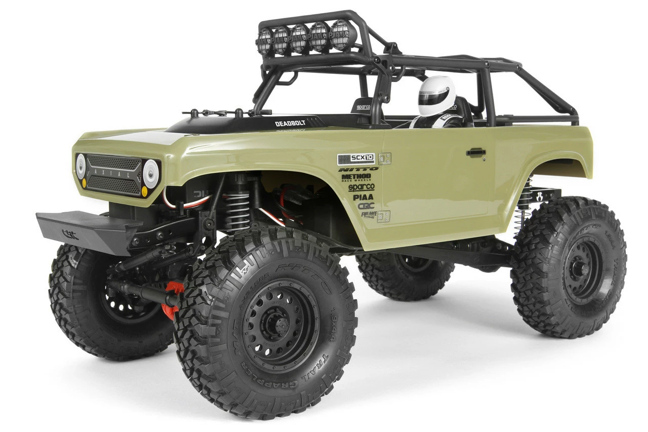 Axial 90066 SCX10 II Deadbolt RTR 4WD Rock Crawler W/2.4GHz Radio 3 Axial 90066 SCX10 II Deadbolt RTR 4WD Rock Crawler W/2.4GHz Radio