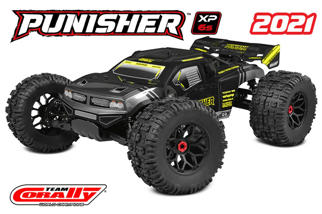 Team Corally 1/8 Punisher XP 6S Monster Truck LWB RTR Brushless 3 Team Corally 1/8 Punisher XP 6S Monster Truck LWB RTR Brushless