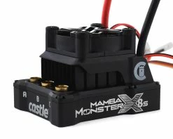 Castle Creations Mamba Monster X 8S, 33.6V ESC W/ 1717-1650KV Sensored Motor 12 Castle Creations Mamba Monster X 8S, 33.6V ESC W/ 1717-1650KV Sensored Motor -RC Cars & Trucks Sales cse010 0165 02 1 75239.1627673790