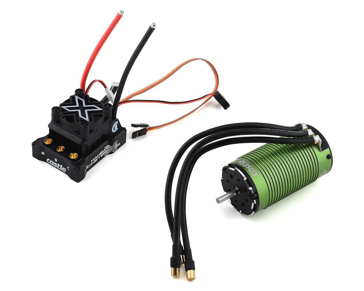 Castle Creations Mamba Monster X 8S, 33.6V ESC W/ 1717-1650KV Sensored Motor 3 Castle Creations Mamba Monster X 8S, 33.6V ESC W/ 1717-1650KV Sensored Motor
