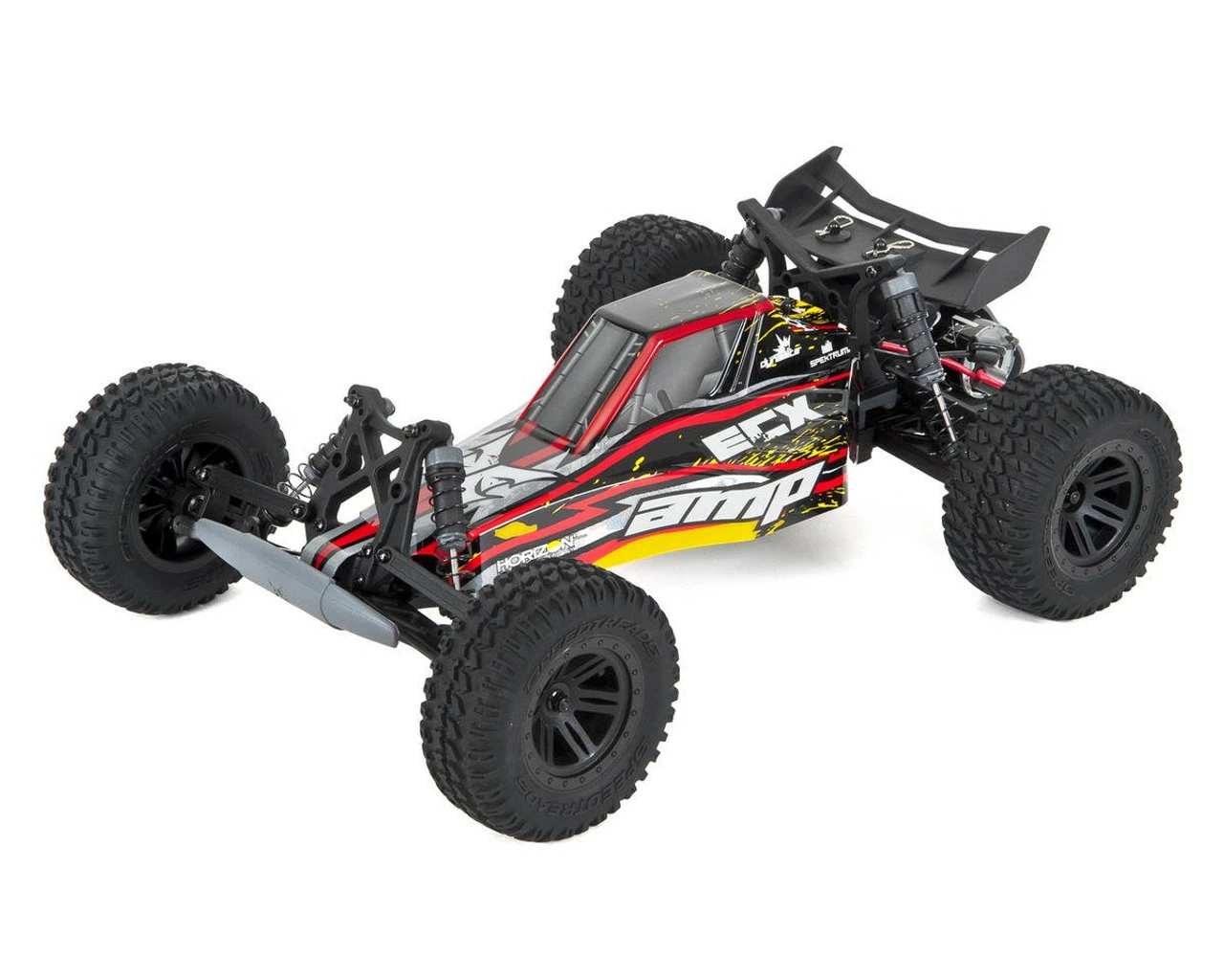 ECX AMP 1/10th Electric 2WD Desert Buggy RTR W/ 2.4GHz Radio (Black/Yellow) 3 ECX AMP 1/10th Electric 2WD Desert Buggy RTR W/ 2.4GHz Radio (Black/Yellow)