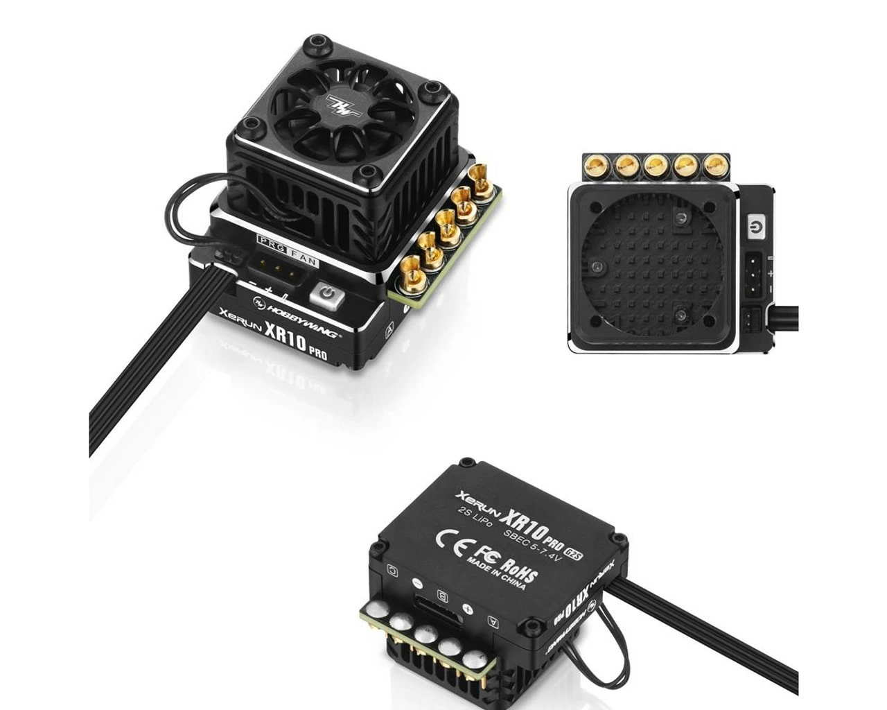 Hobbywing Xerun XR10 Pro G2S 160A Sensored Brushless ESC (Stealth) 5 Hobbywing Xerun XR10 Pro G2S 160A Sensored Brushless ESC (Stealth) - Image 3