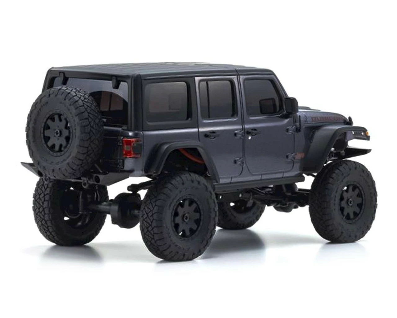 Kyosho Mini-Z 4x4 Jeep Wrangler Unlimited Rubicon, Granite Crystal Metallic, Ready Set 7 Kyosho Mini-Z 4x4 Jeep Wrangler Unlimited Rubicon, Granite Crystal Metallic, Ready Set - Image 5
