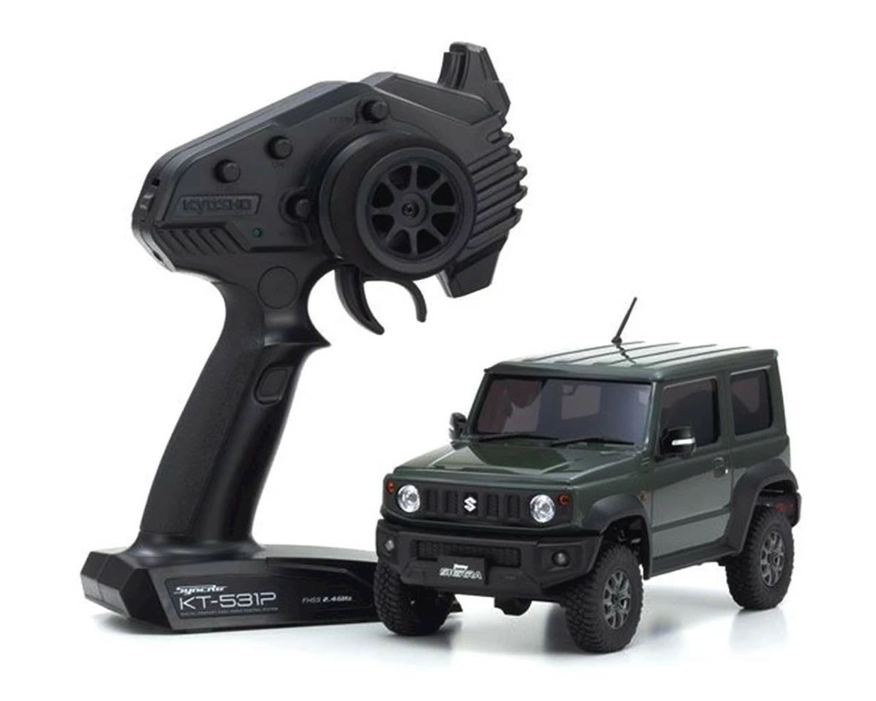 Kyosho Mini-Z 4X4 Suzuki Jimny Sierra, Jungle Green, Ready Set 6 Kyosho Mini-Z 4X4 Suzuki Jimny Sierra, Jungle Green, Ready Set - Image 4