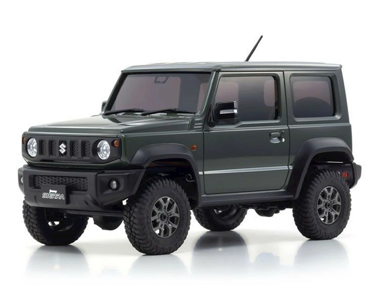 Kyosho Mini-Z 4X4 Suzuki Jimny Sierra, Jungle Green, Ready Set 3 Kyosho Mini-Z 4X4 Suzuki Jimny Sierra, Jungle Green, Ready Set
