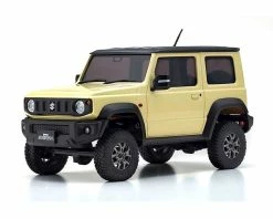 Kyosho Mini-Z 4x4 Suzuki Jimny Sierra, Chiffon Ivory, Ready Set