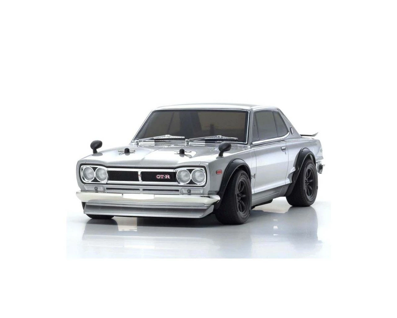 Kyosho 1/10 EP 4WD FAZER Mk2 FZ02 Nissan Skyline 2000GT-R (KPGC10) Tuned Version Silver 6 Kyosho 1/10 EP 4WD FAZER Mk2 FZ02 Nissan Skyline 2000GT-R (KPGC10) Tuned Version Silver - Image 4
