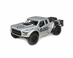 Losi Baja Rey Ford Raptor 1/10 RTR 4WD Brushless Desert Truck (Black Rhino) W/2.4GHz Radio, AVC & SMART