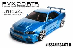 MST RMX 2.0 1/10 2WD Brushless RTR Drift Car W/Nissan R34 GT-R Body