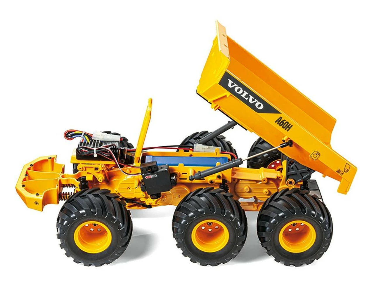 Tamiya RC 1/24 Volvo A60H Hauler G6- 01 Kit, W/ Pre-Painted Cab Kit 6 Tamiya RC 1/24 Volvo A60H Hauler G6- 01 Kit, W/ Pre-Painted Cab Kit - Image 4