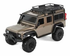 Traxxas TRX-4 1/10 Scale Trail Rock Crawler W/Land Rover Defender Body W/XL-5 ESC & TQi 2.4GHz Radio (Sand) -RC Cars & Trucks Sales tra82056 4 sand 49773.1649860652