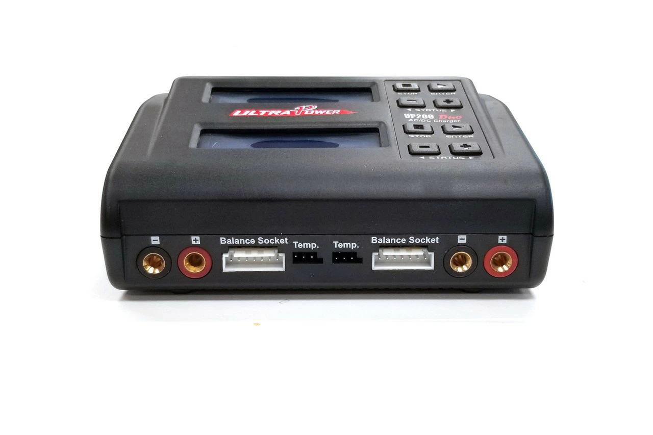 UltraPower UP200 DUO 200W Dual Port Multi-Chemistry AC/DC Battery Charger 5 UltraPower UP200 DUO 200W Dual Port Multi-Chemistry AC/DC Battery Charger - Image 3